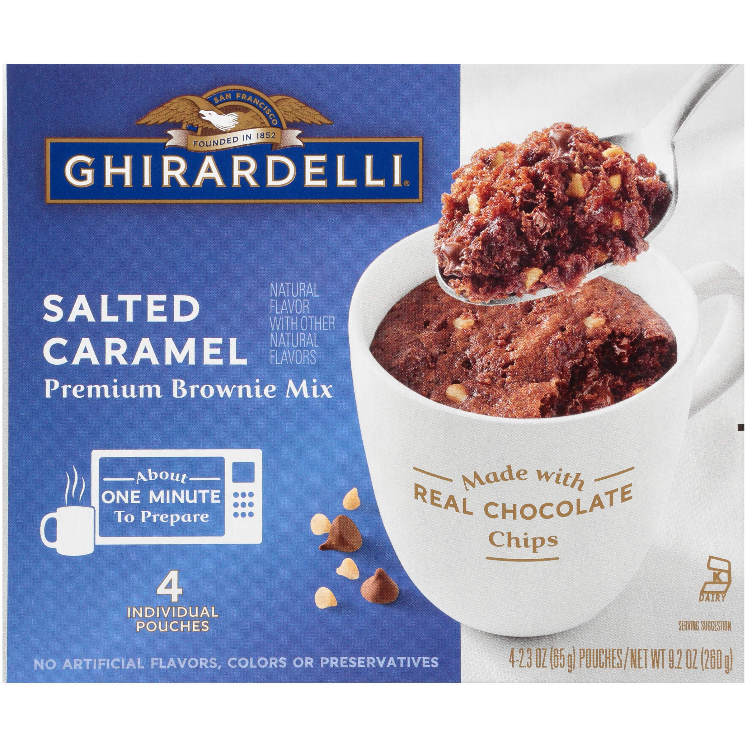 Amazon.com : Ghirardelli Chocolate Mug Brownie Mix 9.2 oz ~ 4